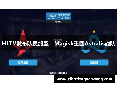 HLTV发布队员加盟：Magisk重回Astralis战队